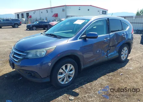 2012 Honda Cr-V Ex-L z USA, uszkodzony, nr VIN 5J6RM4H76CL017466